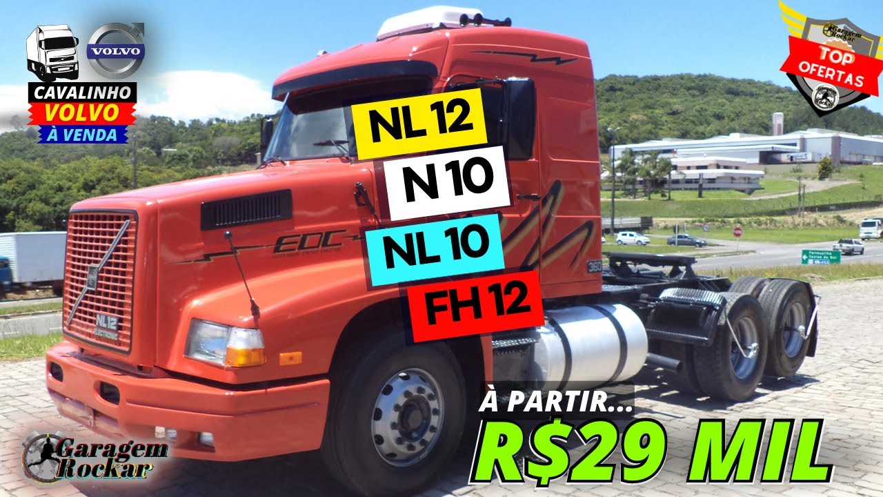 Cavalinho VOLVO N10 NL10 NL12 FH12 a VENDA [Á PARTIR DE 29 MIL!] Top Ofertas Rockar! #volvo