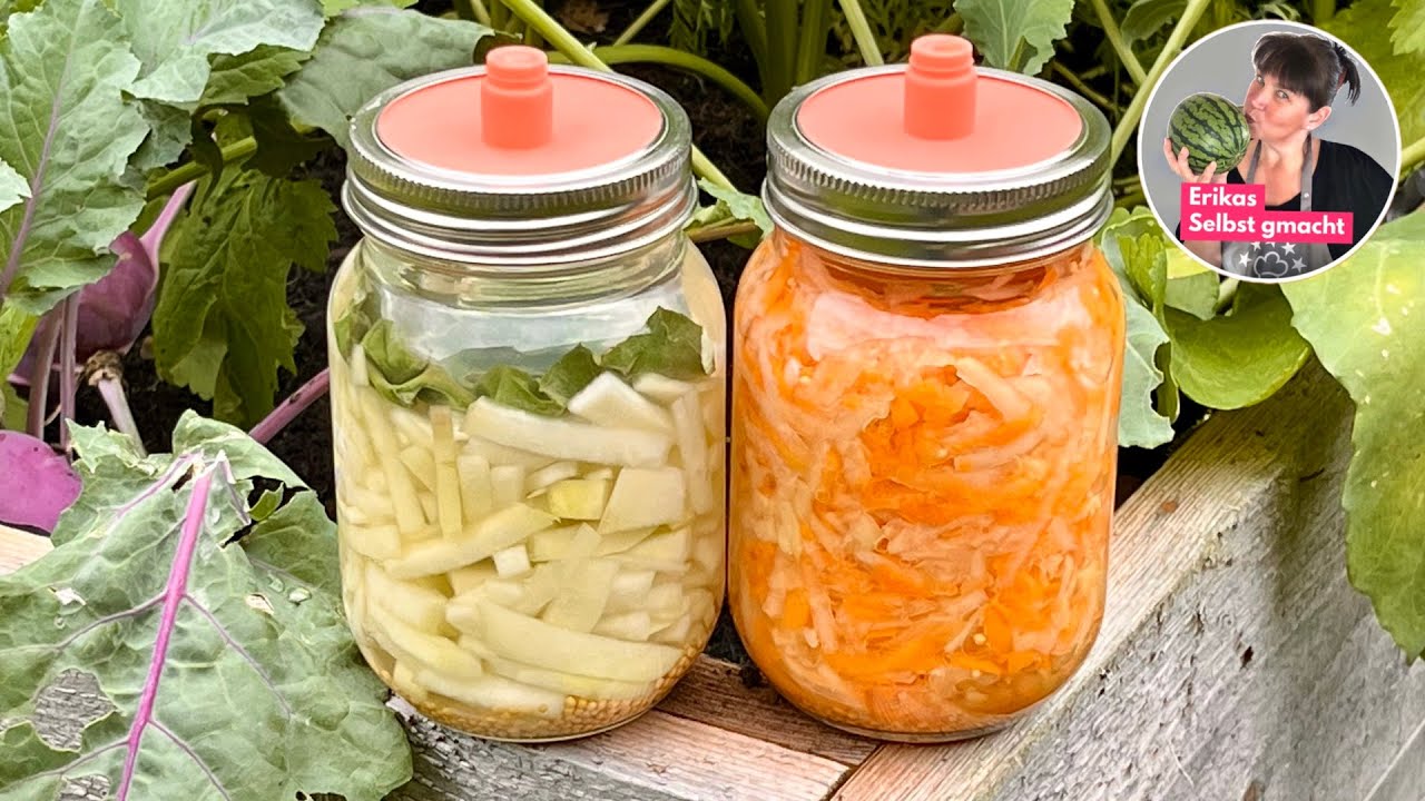 Fermentierte Kohlrabi und Karotten: Genuss für die Gesundheit