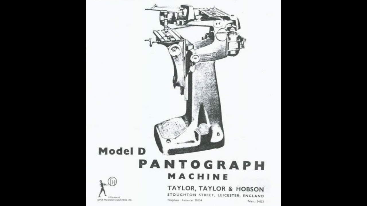 Taylor Hobson model D pantograph engraver refurbishment - Part 01