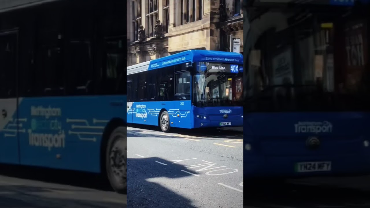 Nottingham city transport Buses #busses #yutongbus #alexanderdennis #nottingham #bus route