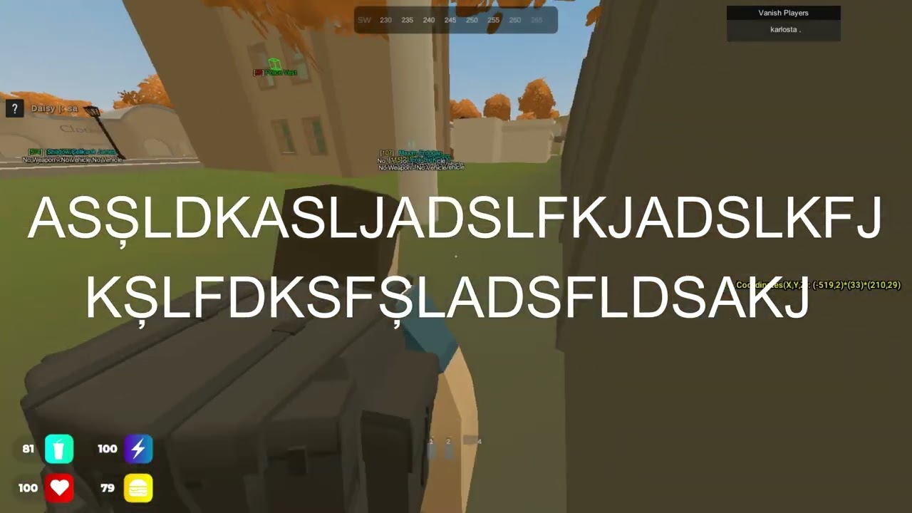 Unturned ROLEPLAY ZİKİŞ AMA KARIŞIK [AERODAKWARE] [Unturned Hack] [Unturned Hile]