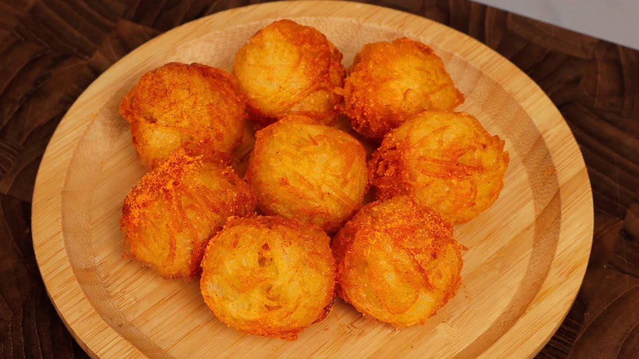 Crispy Potato Balls ! Potato Recipe ! Crispy Potatoes