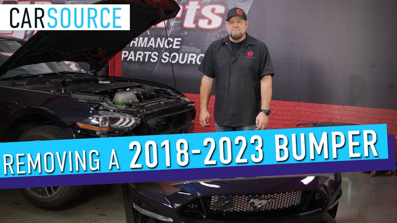 2018-2023 Mustang Front Bumper Removal Made Easy! #bumper