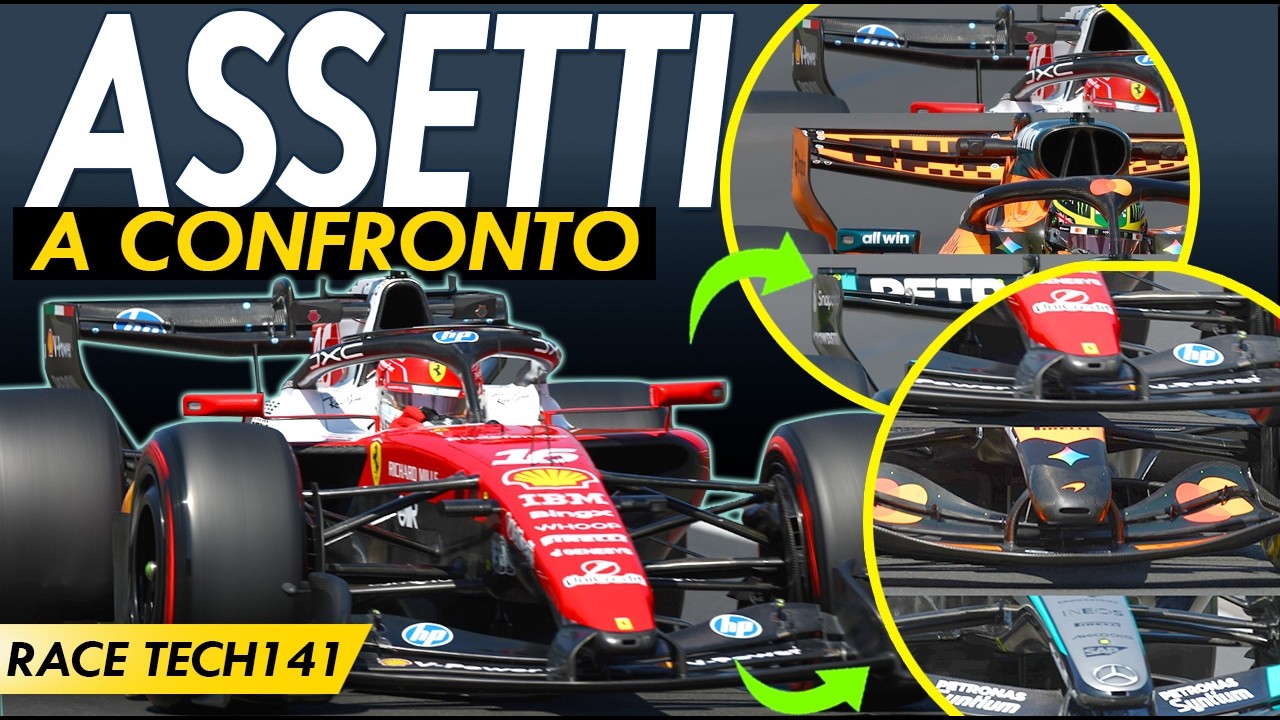 🔴 Chi ha scelto l'assetto giusto? 🔥 Analisi Ali Ferrari, McLaren e Mercedes 🏎️ RaceTech