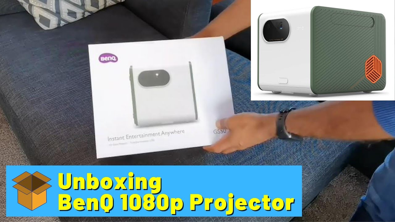 Unbox: BenQ 1080p Portable Projector GS50