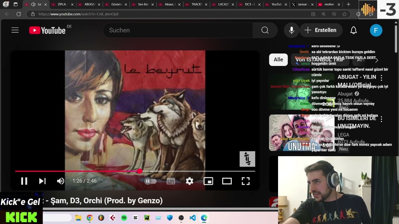 BEAT ALDI GÖTTÜ BENI | Le Beyrut - Şam, D3, Orchi
