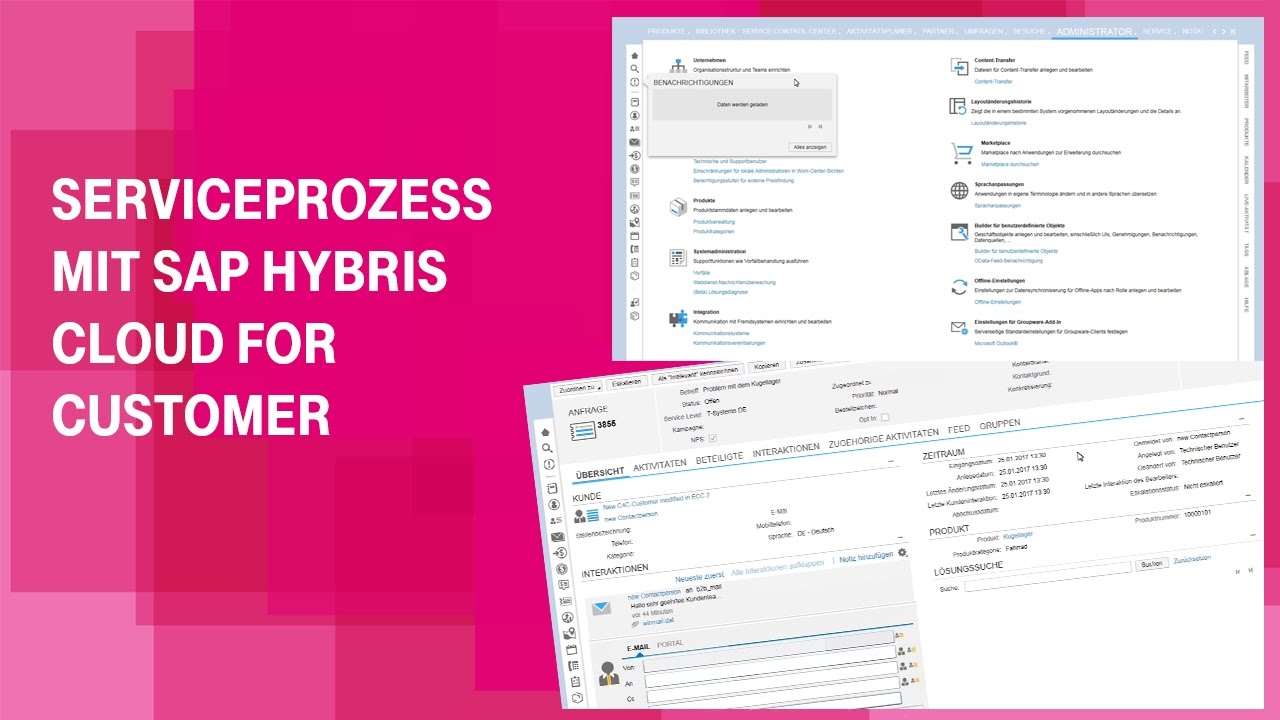 Serviceprozess mit SAP Hybris Cloud for Customer