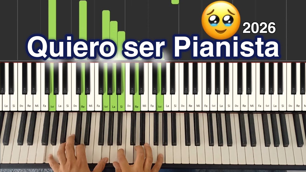Quiero aprender PIANO este 2026 | de 0 a Pro❤️