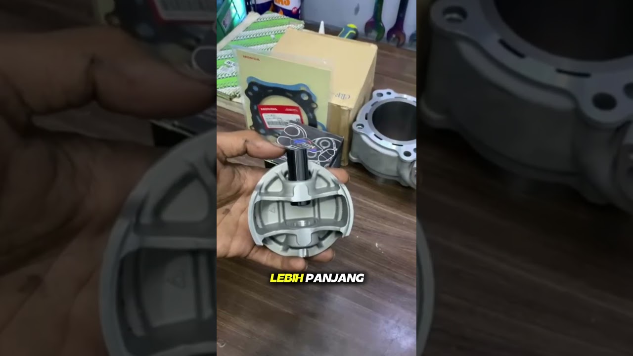 Upgrade Motor CRF & CBR 250: Tenaga Naik, Mesin Aman & Adem! 