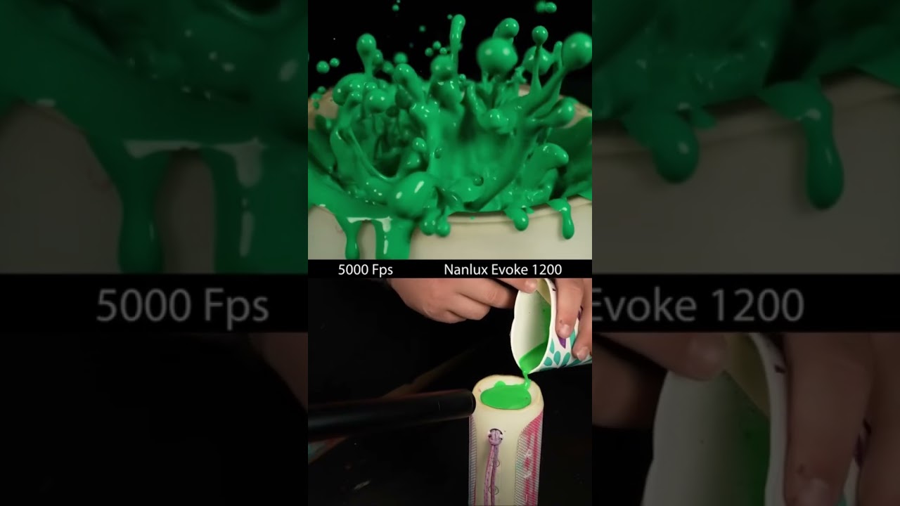 Nanlux evoke 1200 5000fps test