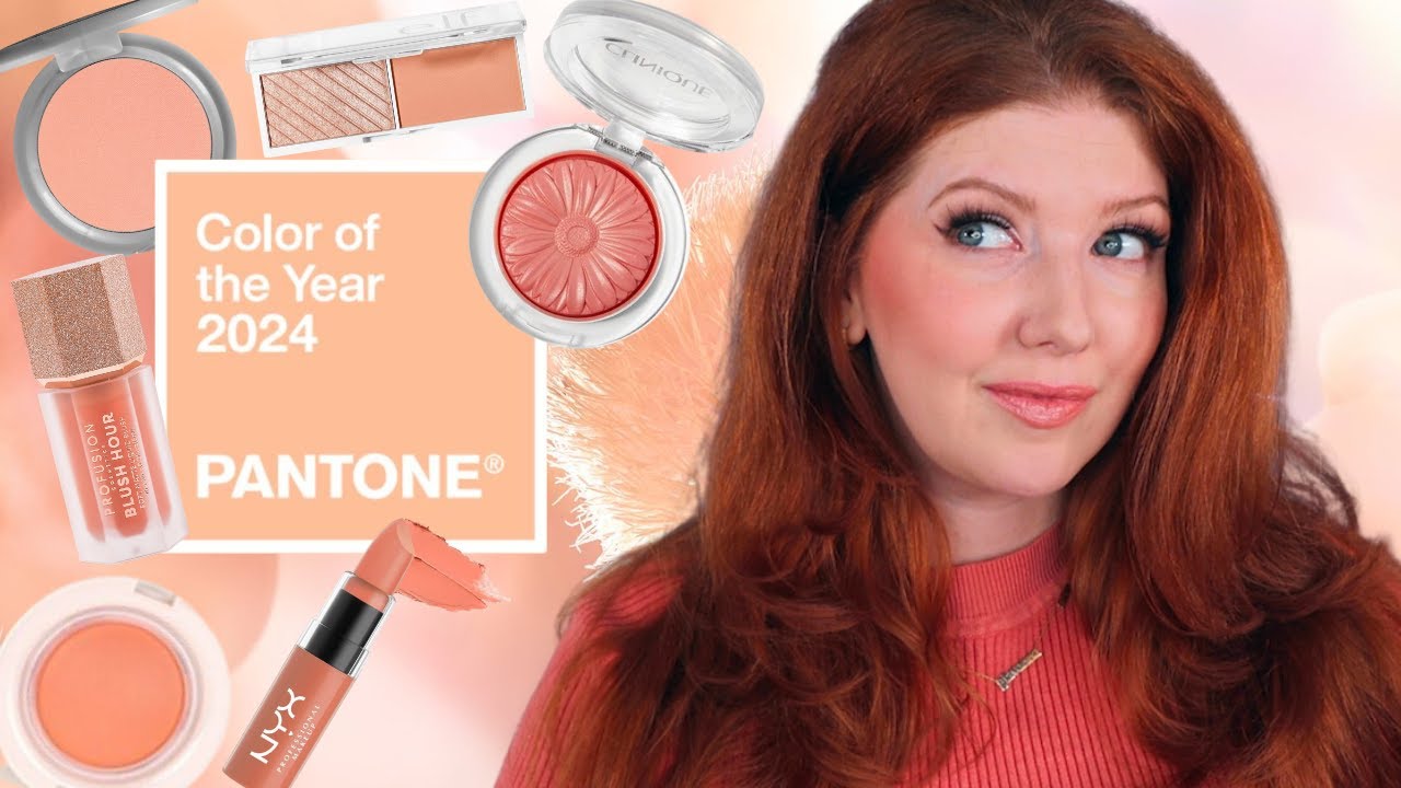 Лучший персиковый оттенок косметики для аптечных магазинов | Цвет года Pantone 2024