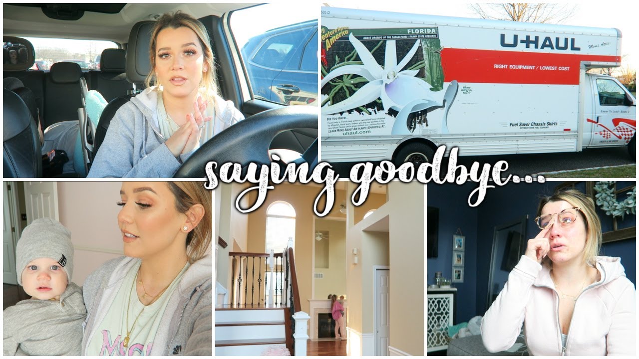 saying goodbye...