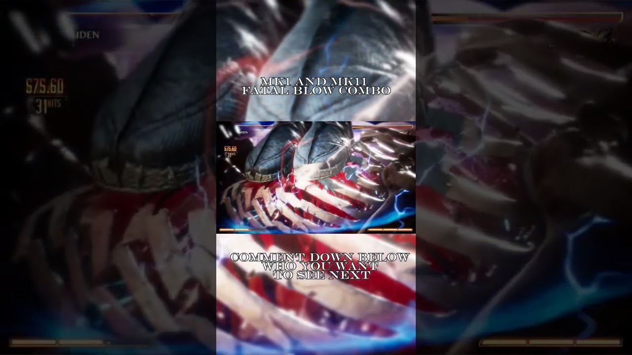 Raiden fatal blow combo #mk1 #mk11 #mortalkombat