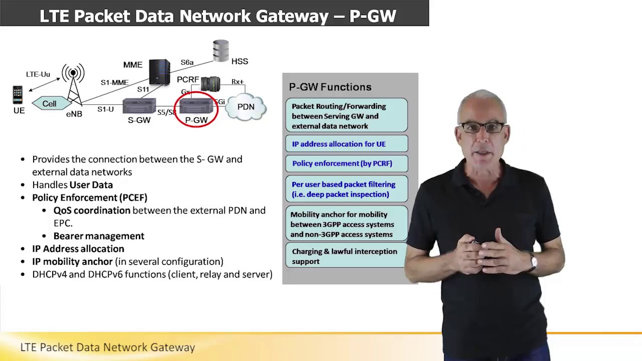 LTE Packet Data Network Gateway