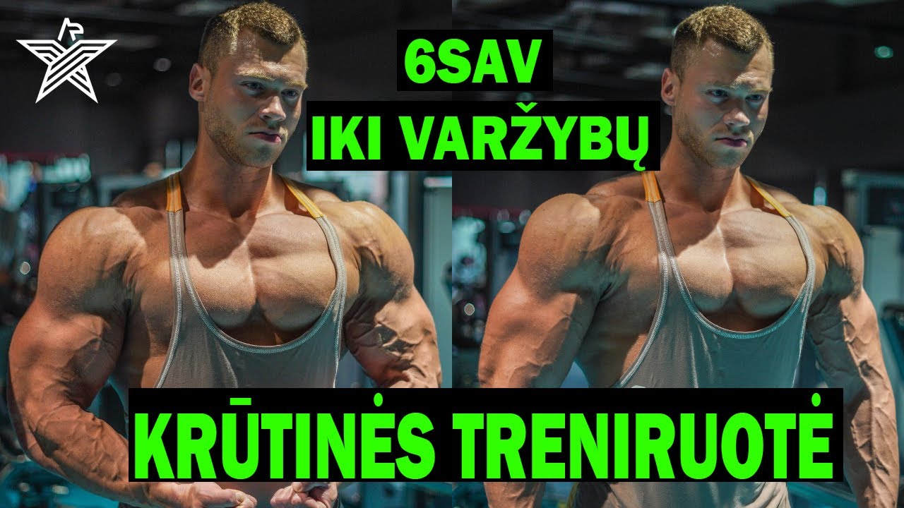 TOBULA KRŪTINĖS TRENIRUOTĖ | Kaip reikia sportuot! | 6sav iki varžybų