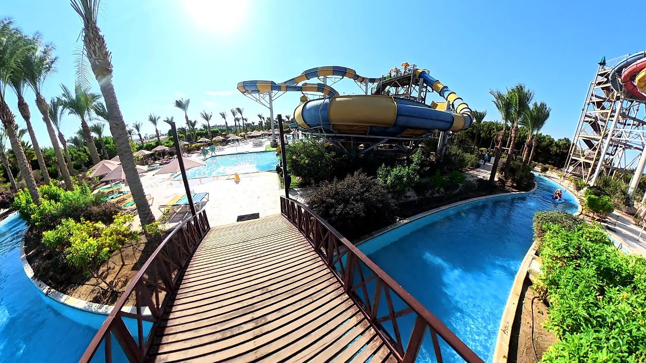 Blend Club Aqua Resort. Hotel. Hurgada, Egypt. 4K
