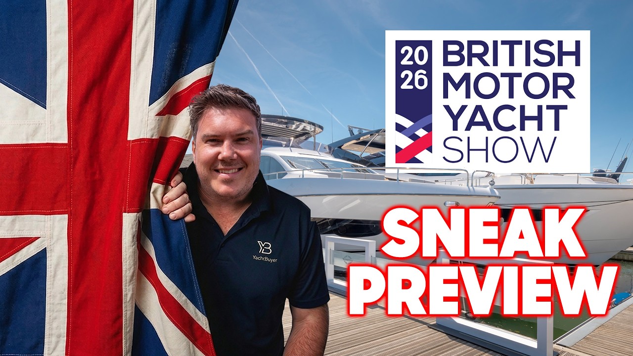 2026 British Motor Yacht Show BEFORE It Opens | Exclusive First Look