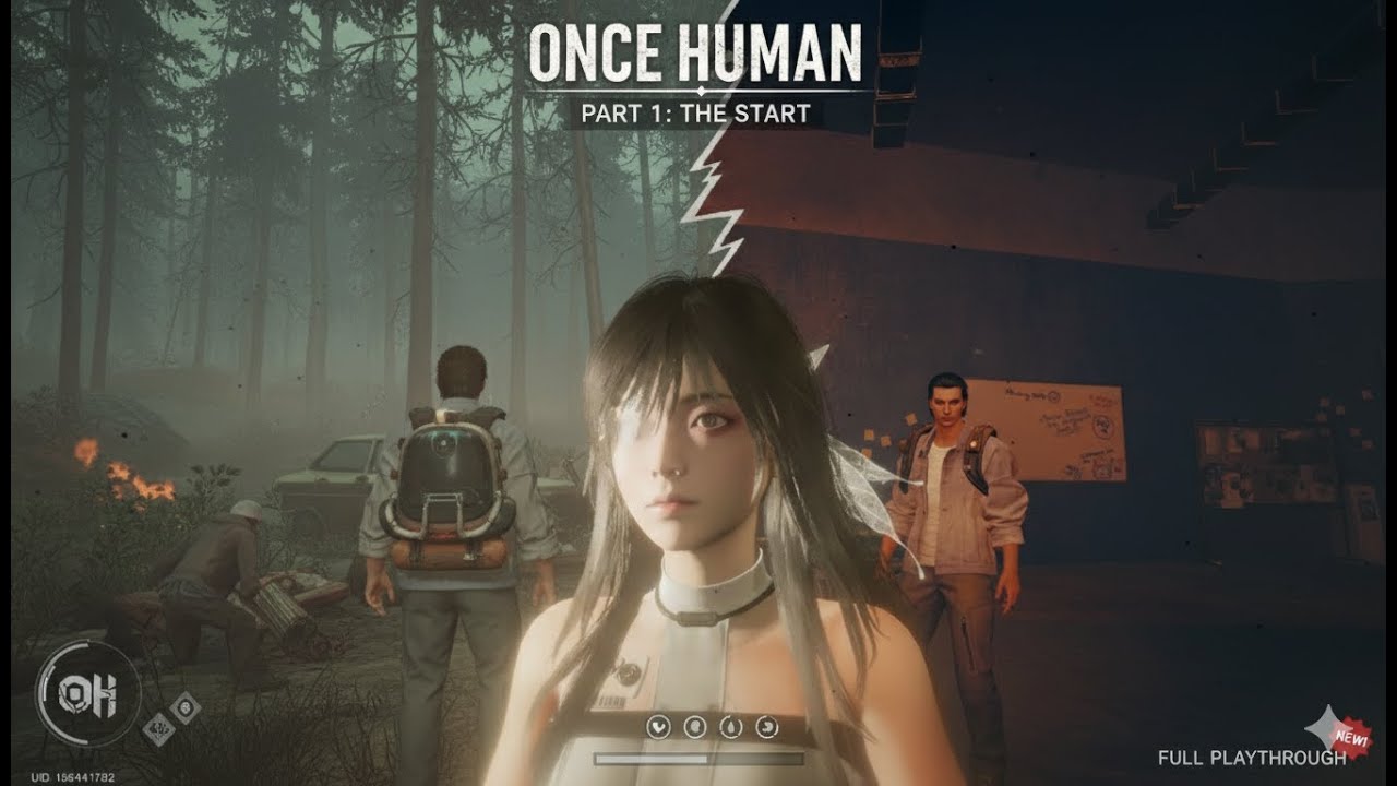 ONCE HUMAN GAMEPLAY # DAY - 1 {PART - 1}   |||   NO PROMOTION #oncehuman #pcgaming #gaming #steam