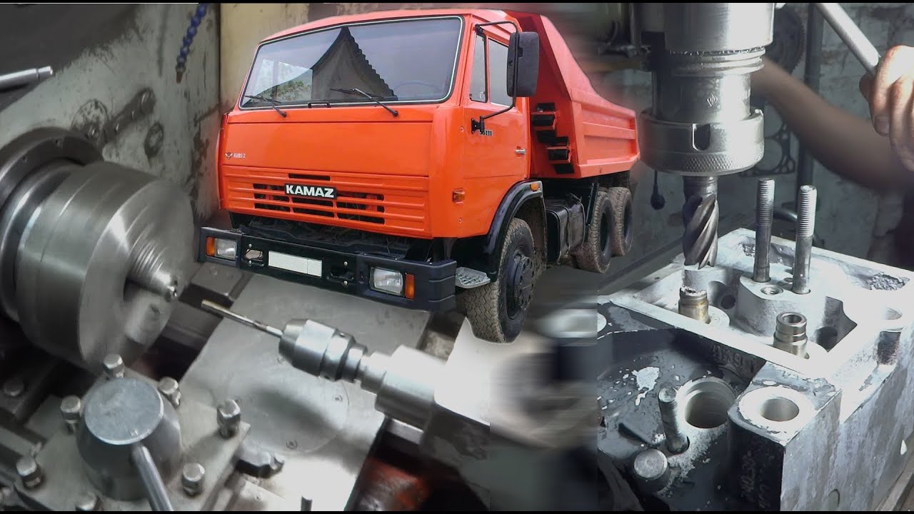 Капиталим КАМАЗ (головку блока)