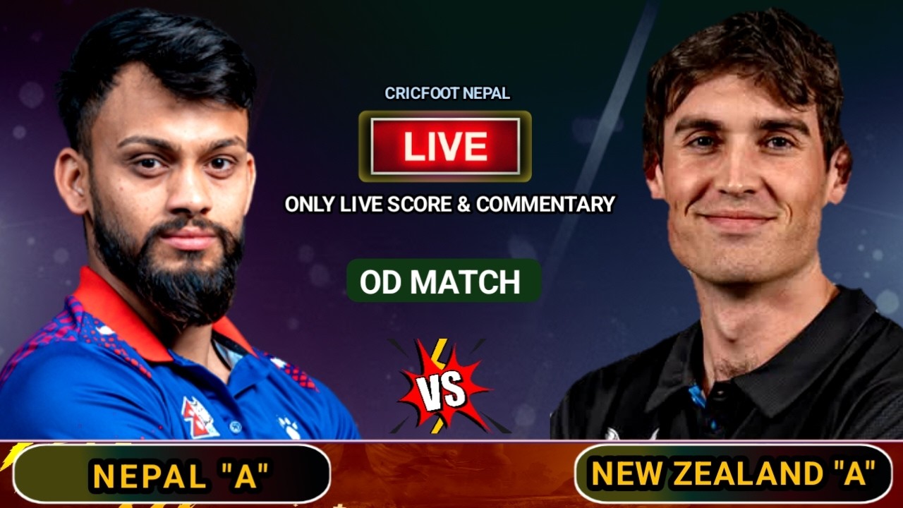 Nepal A vs New Zealand A Cricket Live Scores & Commentary | Oneday Match | Cricfoot Nepal