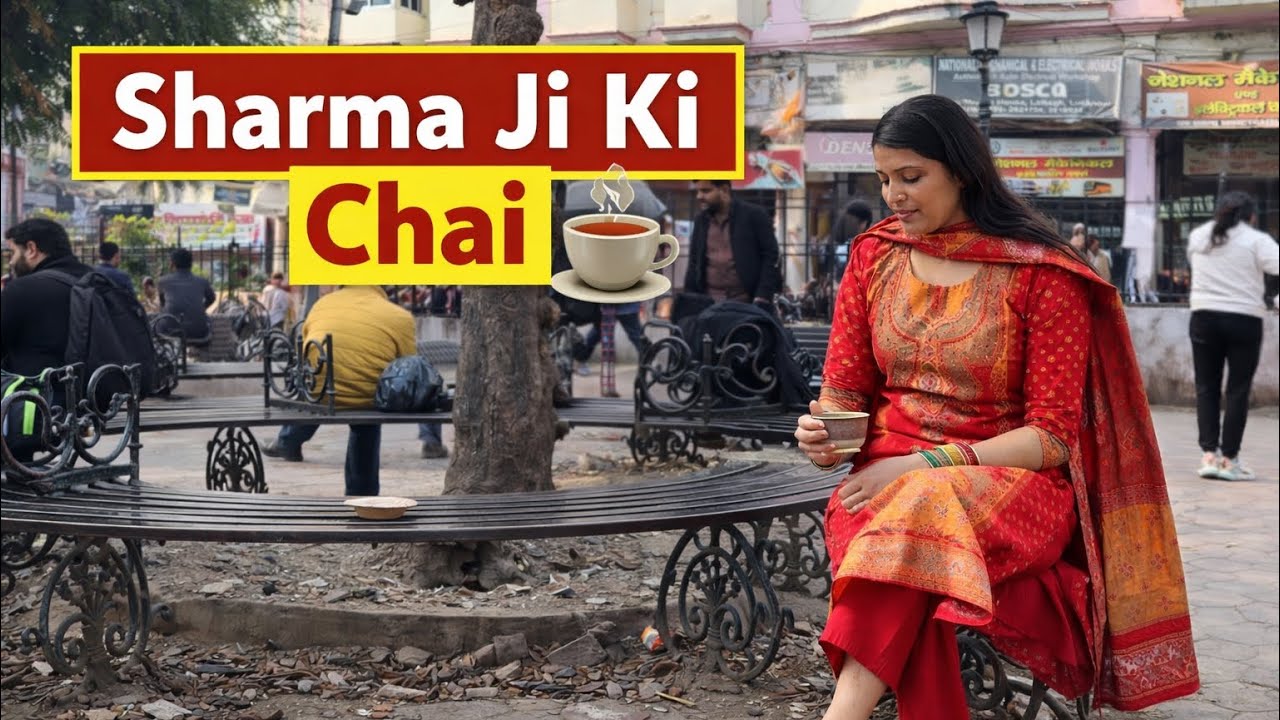 Sharma Ji Ki Chai ☕ | Lucknow Ki Famous Morning Chai | Family Vlog #lucknow 