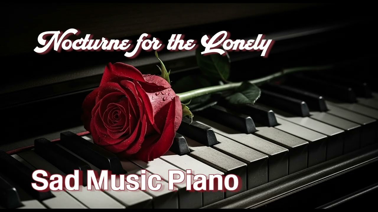 Sad music piano & Nocturne for the Lonely - Faded Sheet Music, sound effects