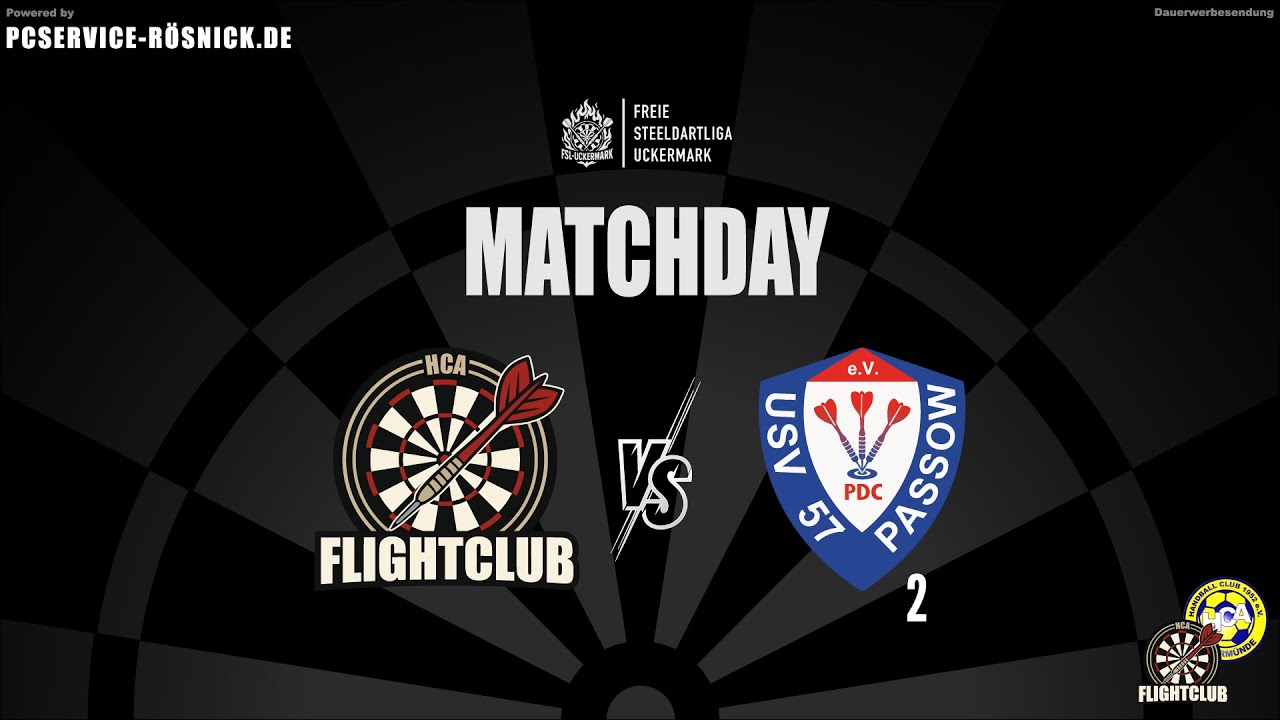HCA Flightclub Heimspiel gegen Passow II