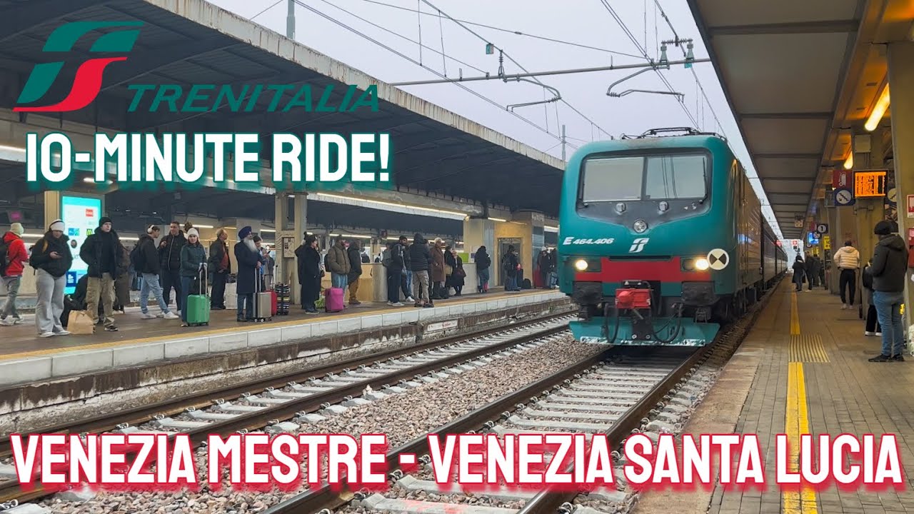 Trenitalia Regionale Veloce | Venezia Mestre - Venezia Santa Lucia