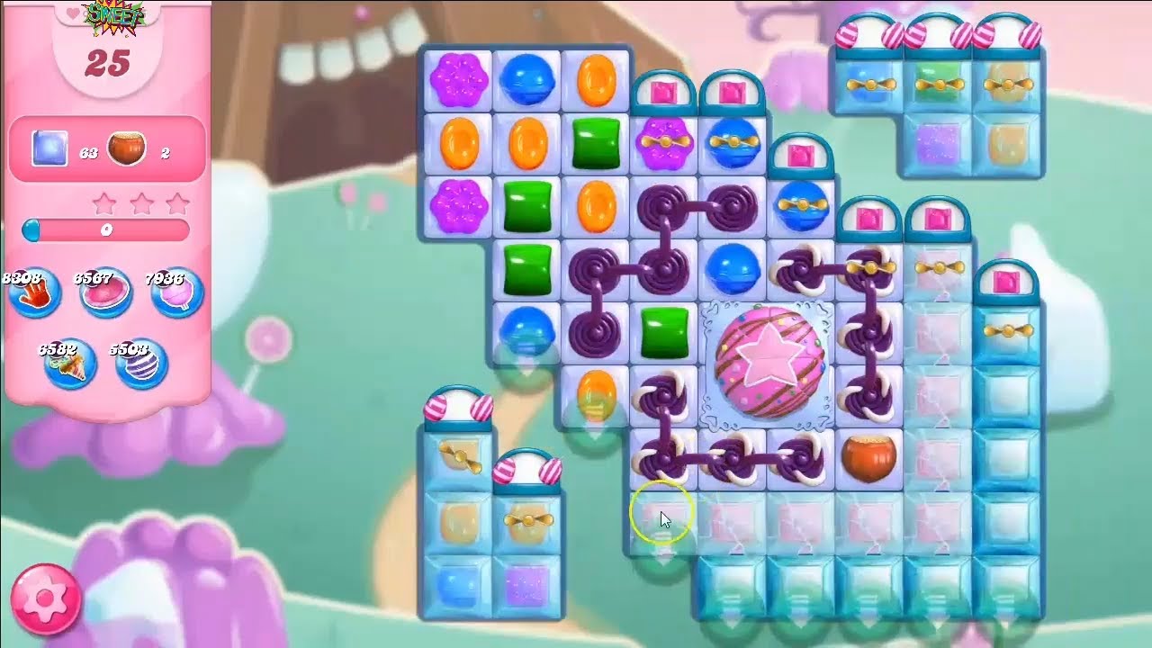 Candy Crush Saga LEVEL 6785 NO BOOSTERS LAST LEVEL