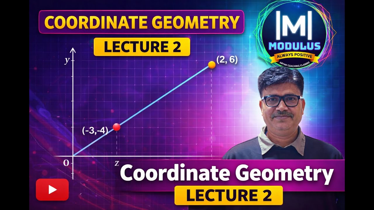 Class 10 Maths | Coordinate Geometry Lecture 2 | Basics & Important Formulas | Modulus