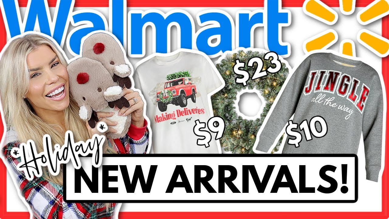 ⭐ A Very *FESTIVE* Walmart New Arrivals Haul (Fashion, Home Decor and More!) ⭐