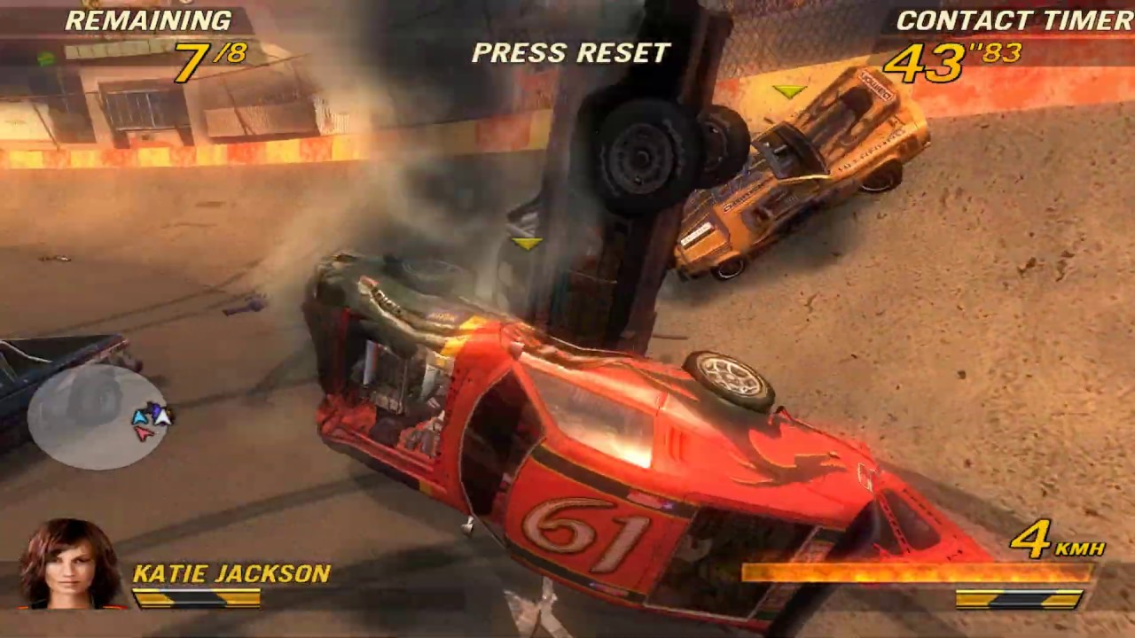 FlatOut 2 - Gameplay | Single Derby