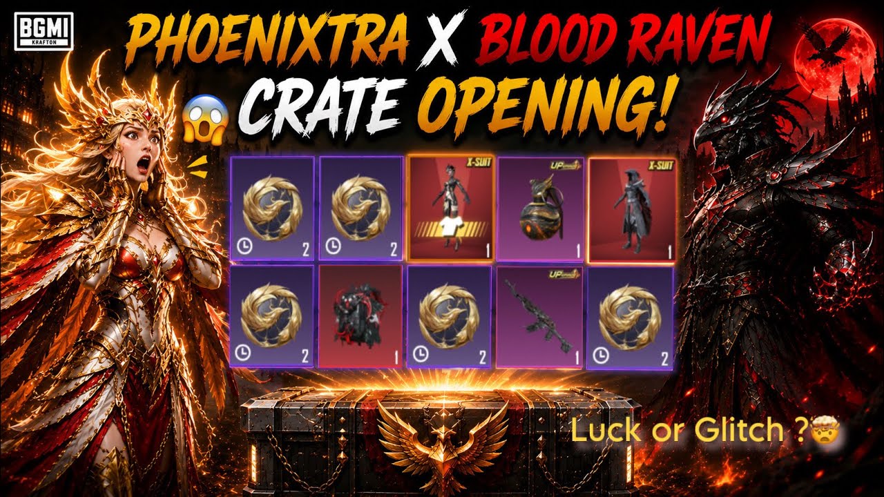 BGMI NEW X-suit CRATE OPENING BUT THIS HAPPENED&hellip; 😳🔥 INSANE LUCK | ATHROARENA | XSUIT CRATE OPENING