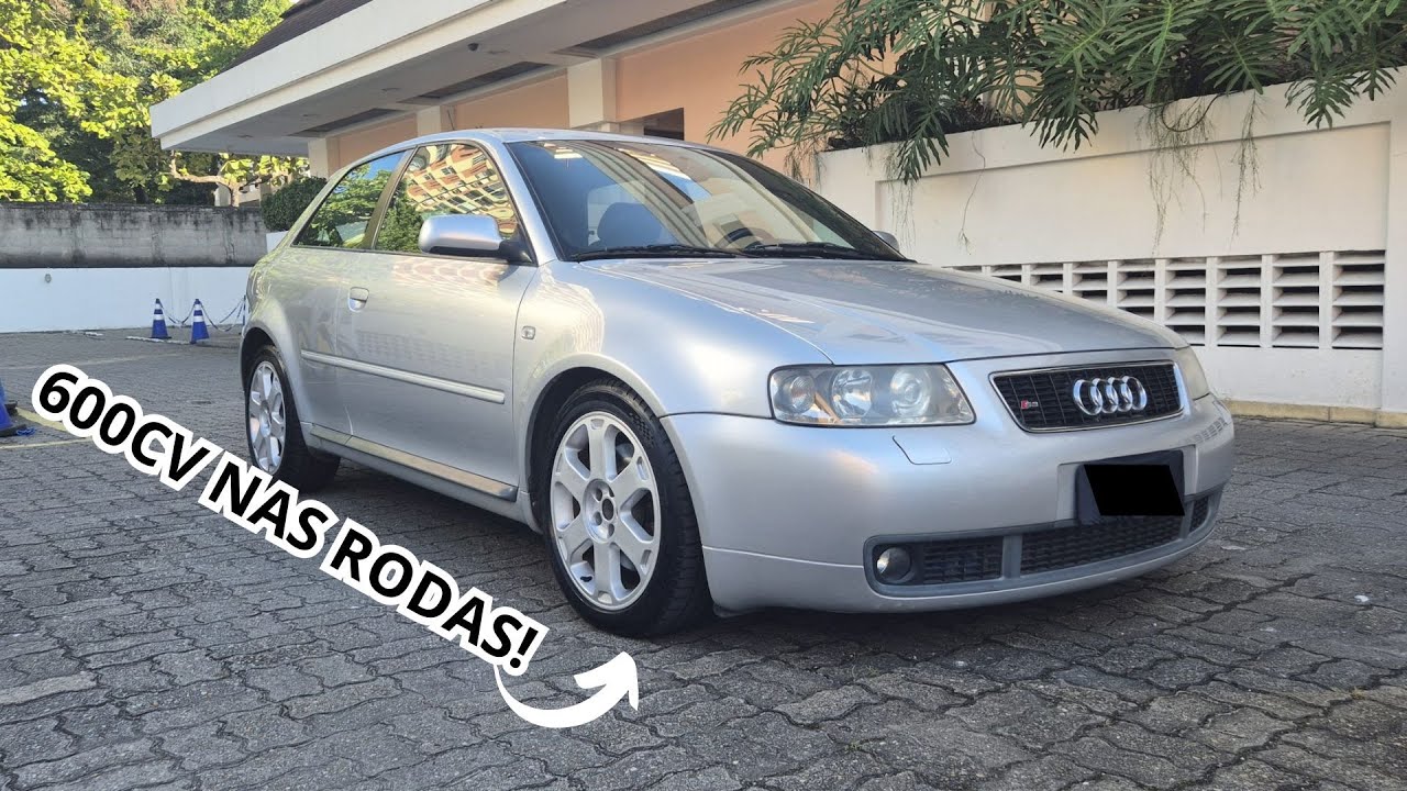 AUDI S3 COM 600CV DE RODA! 4X4 É VIDA!!!