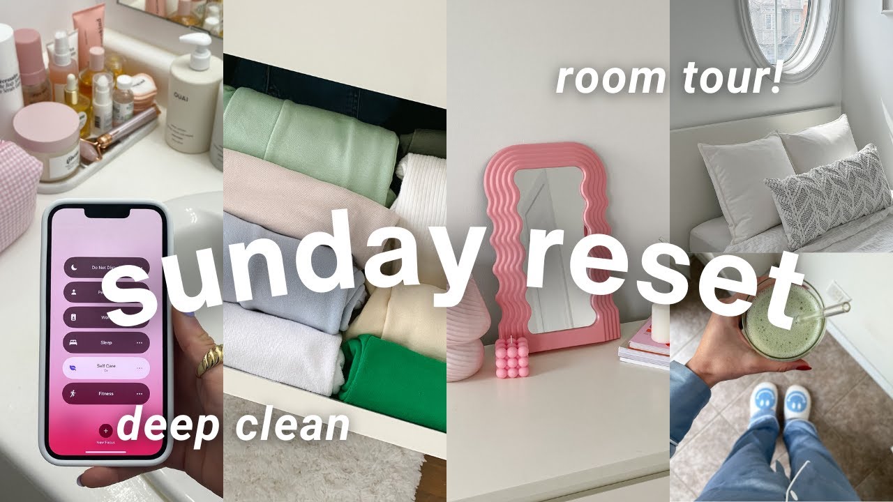 getting my life together for summer 🧼 *aesthetic & satisfying* deep clean + organizing reset routine