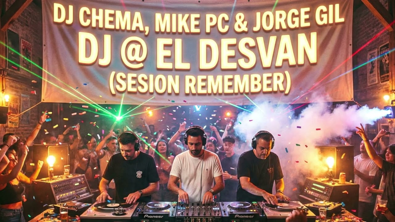 Dj Chema, Mike Pc & Jorge Gil Dj @ El Desvan Sesion Remember 04.01.09 Cd1