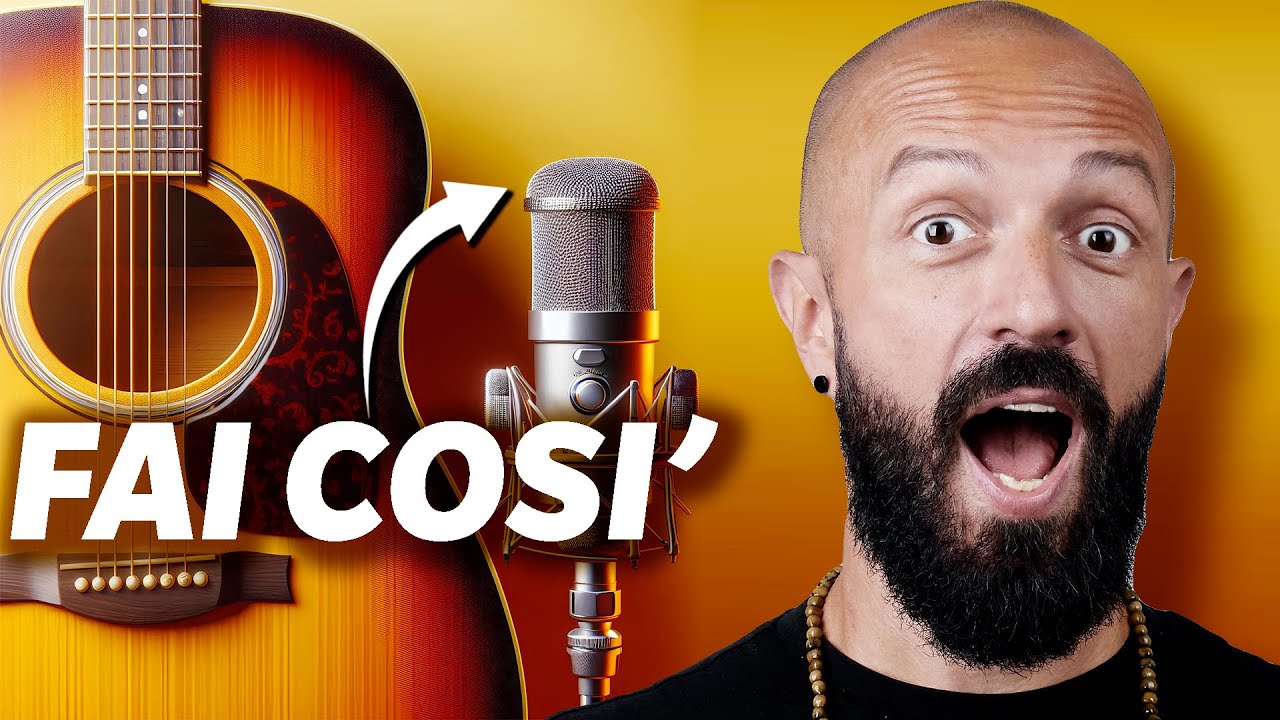 5 Trucchi: Registrare la Chitarra Acustica a Casa