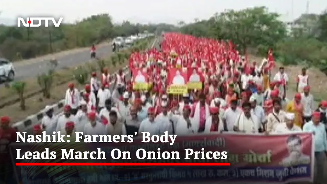 Farmers Seek Better Price For Onion, March From Nashik To Mumbai