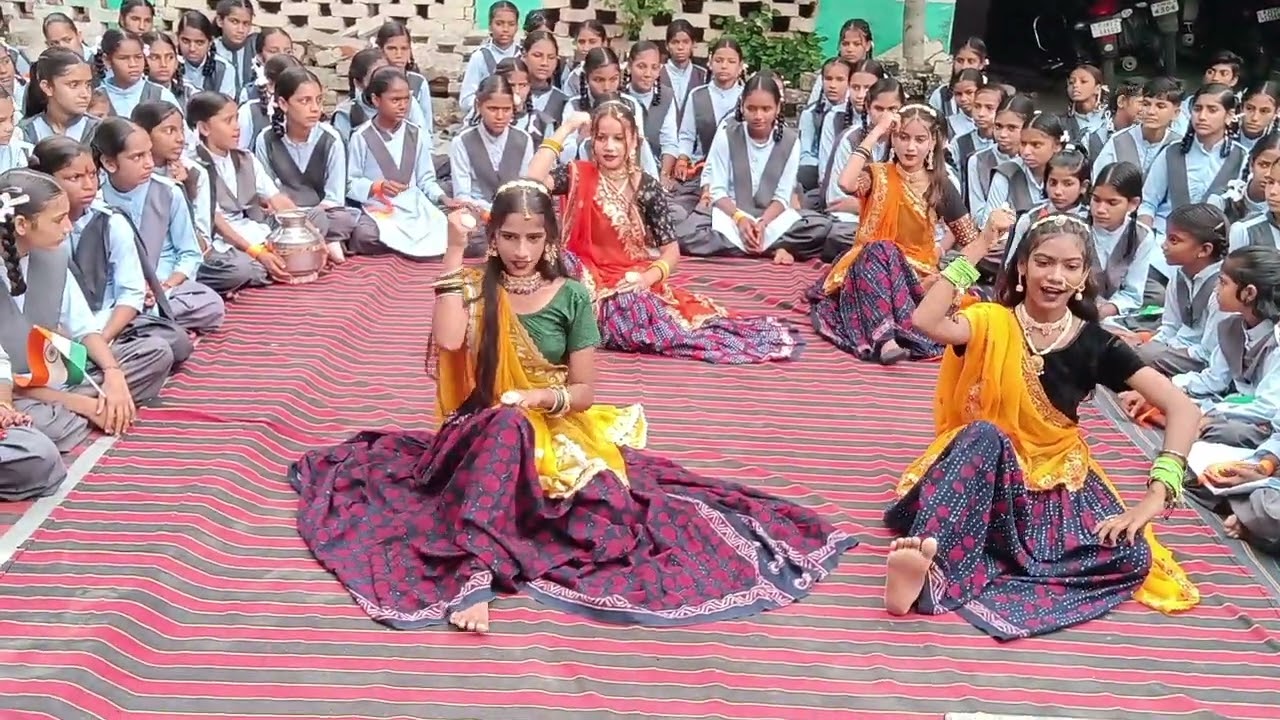 चिरमी बाबोसा री लाडली song ✨💫 dance by school students 🌝🌝🧿