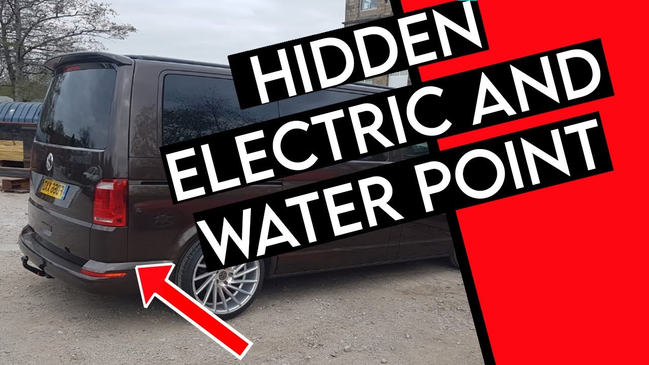 VW transporter Secret Electric And Water Point