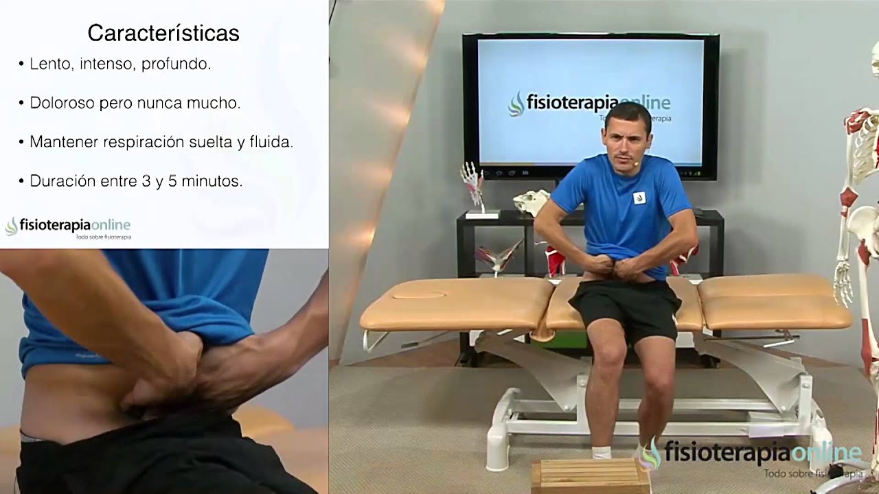 Automasaje para relajar el psoas il&iacute;aco