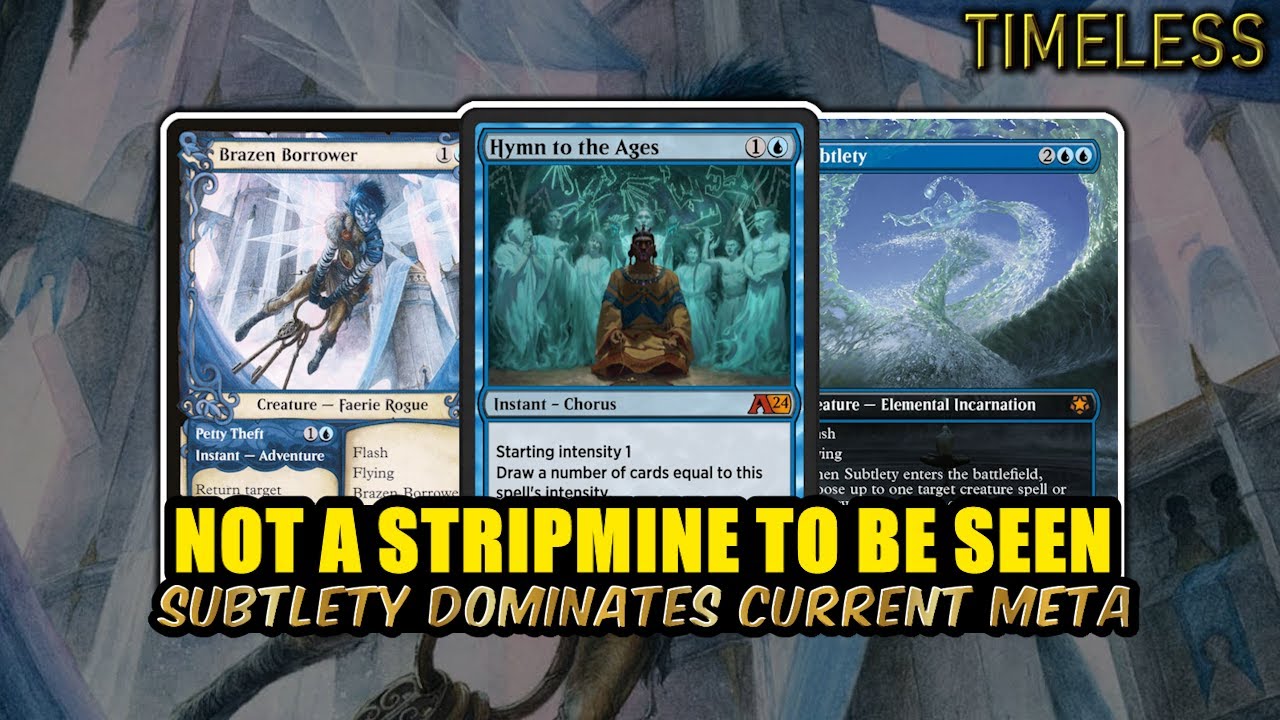 Chorus Cards Finally Playable In Midrange Slop Meta? - Izzet Chorus | Timeless BO3 | MTG Arena