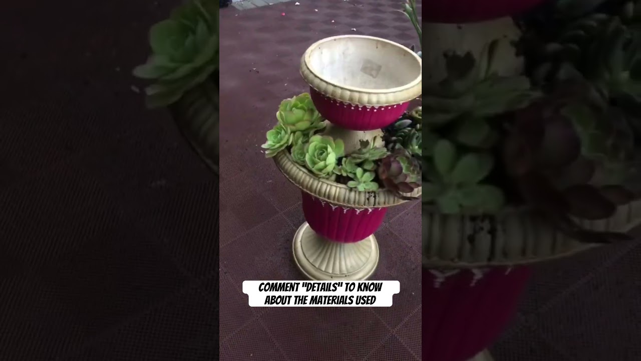 DIY garden decor #diy #diyhomedecoridea #homedecor #shorts #homeimprovementideas