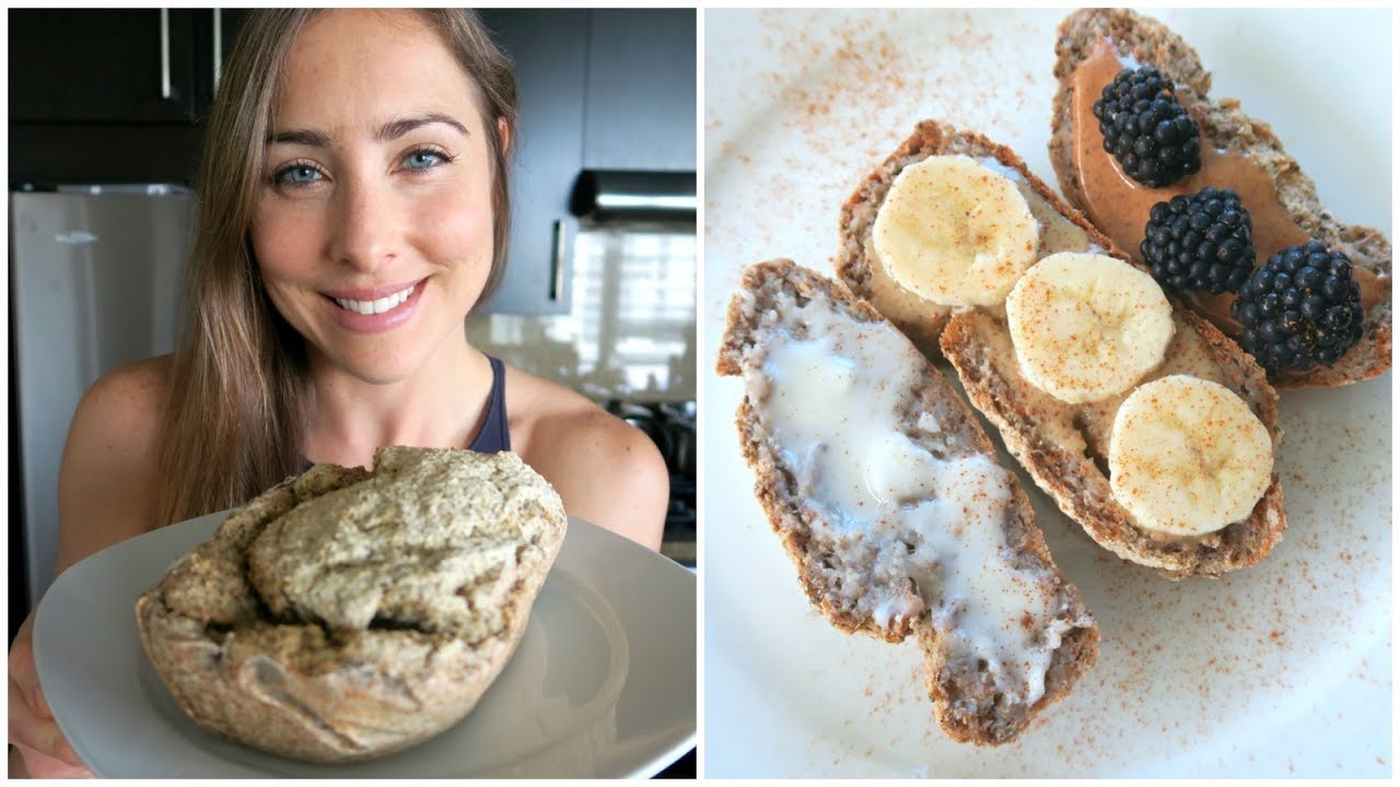 2-INGREDIENT Buckwheat Chia Bread // VEGAN, PALEO, GLUTEN FREE