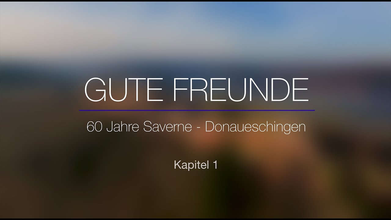 Donaueschinger Stadtgeschichten 2024 | Gute Freunde (Kapitel 2)
