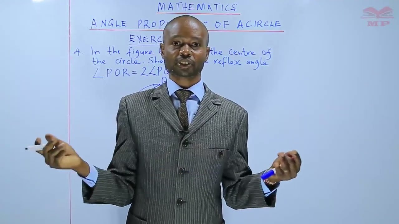 ANGLE PROPERTIES OF A CIRCLE