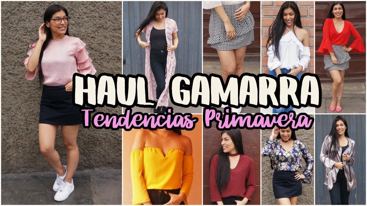HAUL GAMARRA: Tendencias Primavera + Outfits l Daniella Acosta