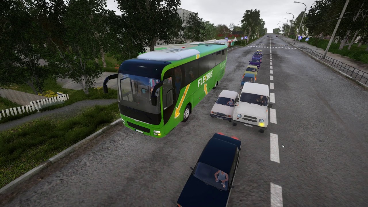 Bus Driver Simulator 2019. MAN Lions Coach R07. Обновление 3.3. Трафик зашкаливает.