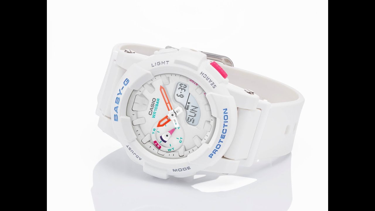 Casio BGA-185-7AER видео обзор и настройка
