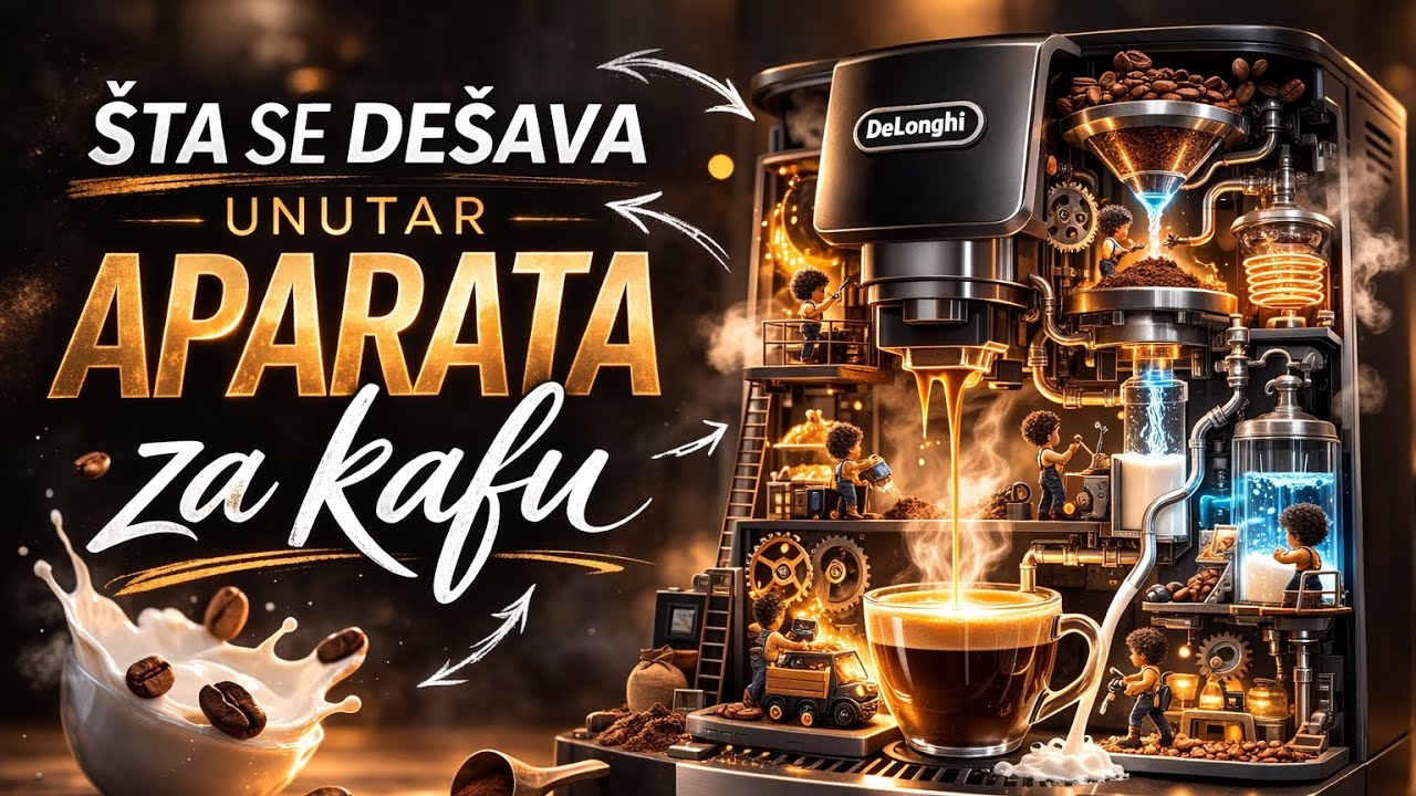 Šta se dešava unutar aparata za kavu | NN VIZUALNA RJEŠENJA 